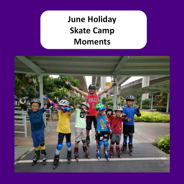 Moments from our June Holiday Skate Camp